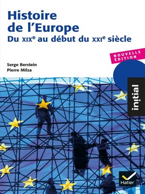 cover image of Histoire de l'Europe--Du XIXe au début du XXIe siècle